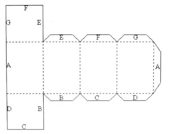 tetragonal pattern